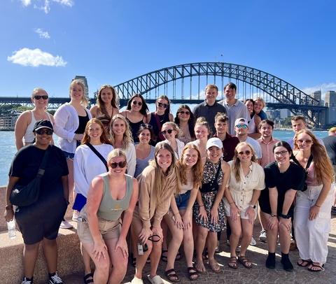 Tippie Students in Sydney 