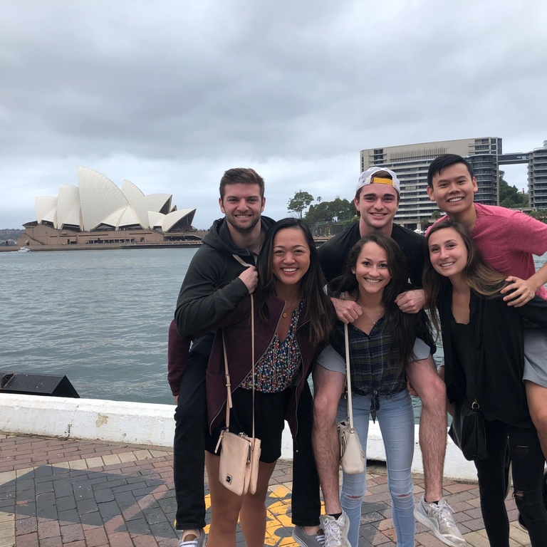Tippie students in Sydney, Australia
