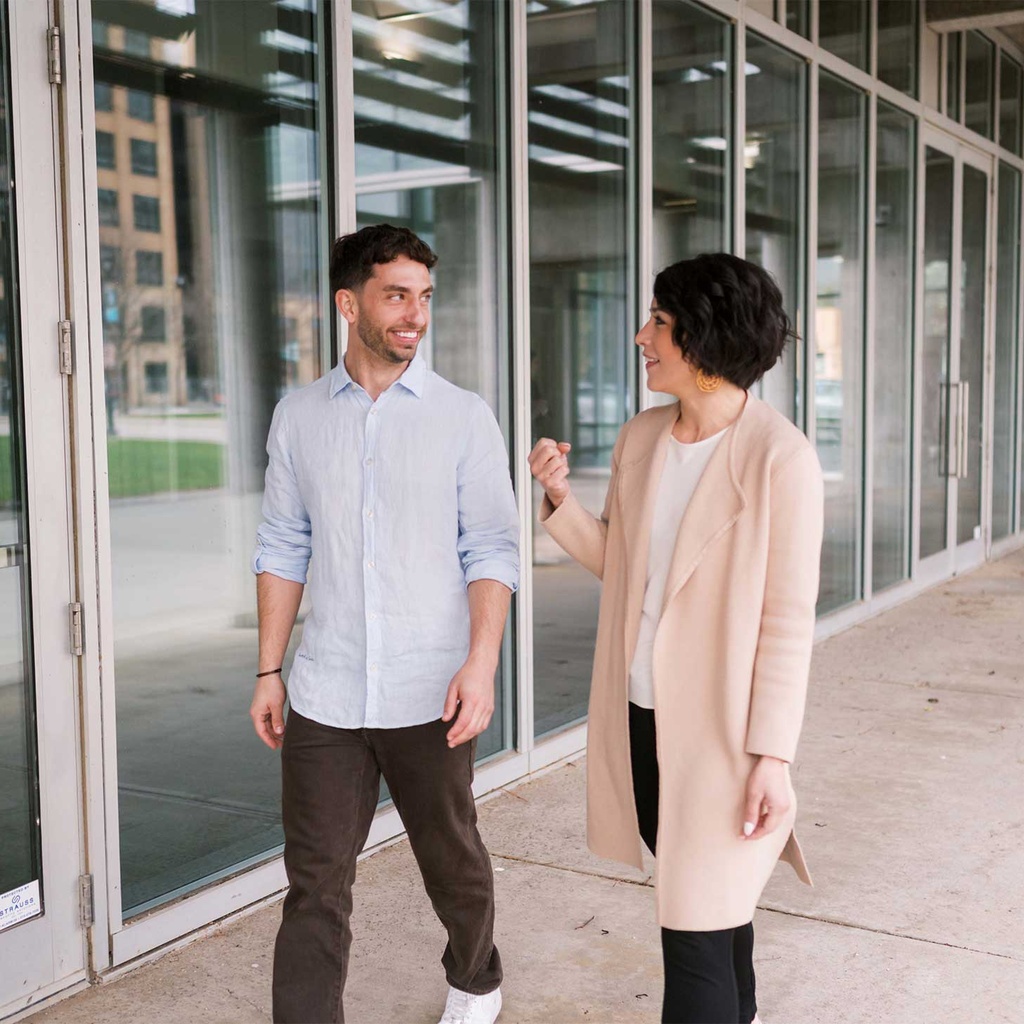 Two MBA students