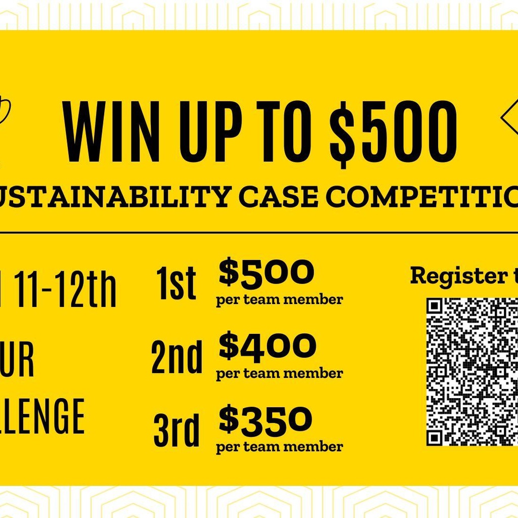 Sustainability Case Competition promotional image