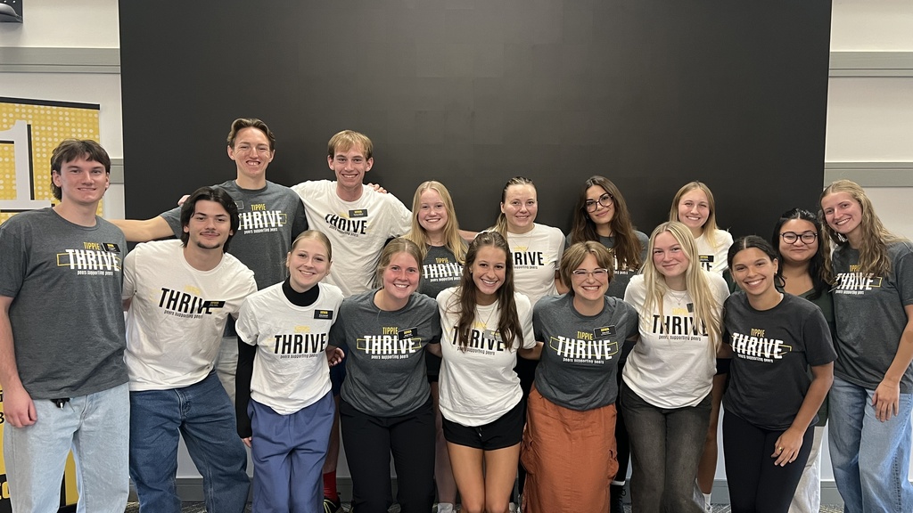 Tippie Thrive advocates and trainers group.