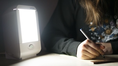 Image of a lightbox for light therapy