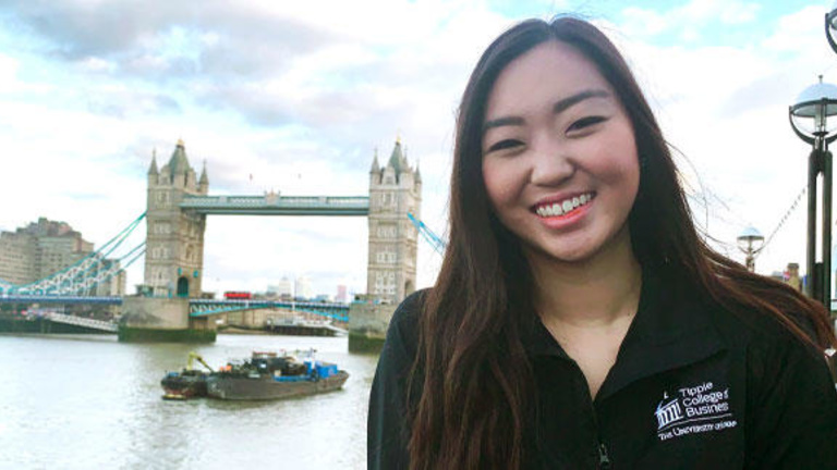 Tippie student in London