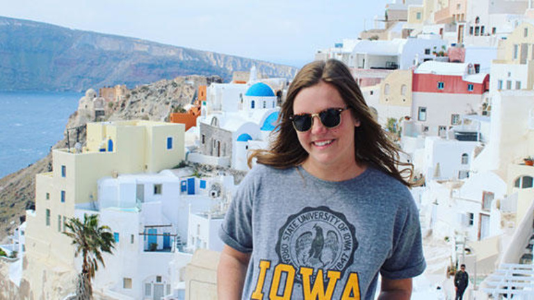 Tippie student during study abroad